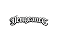 Vengeance Gothic Script Outdoor Vinyl Sticker — Small Transparent Car Decal