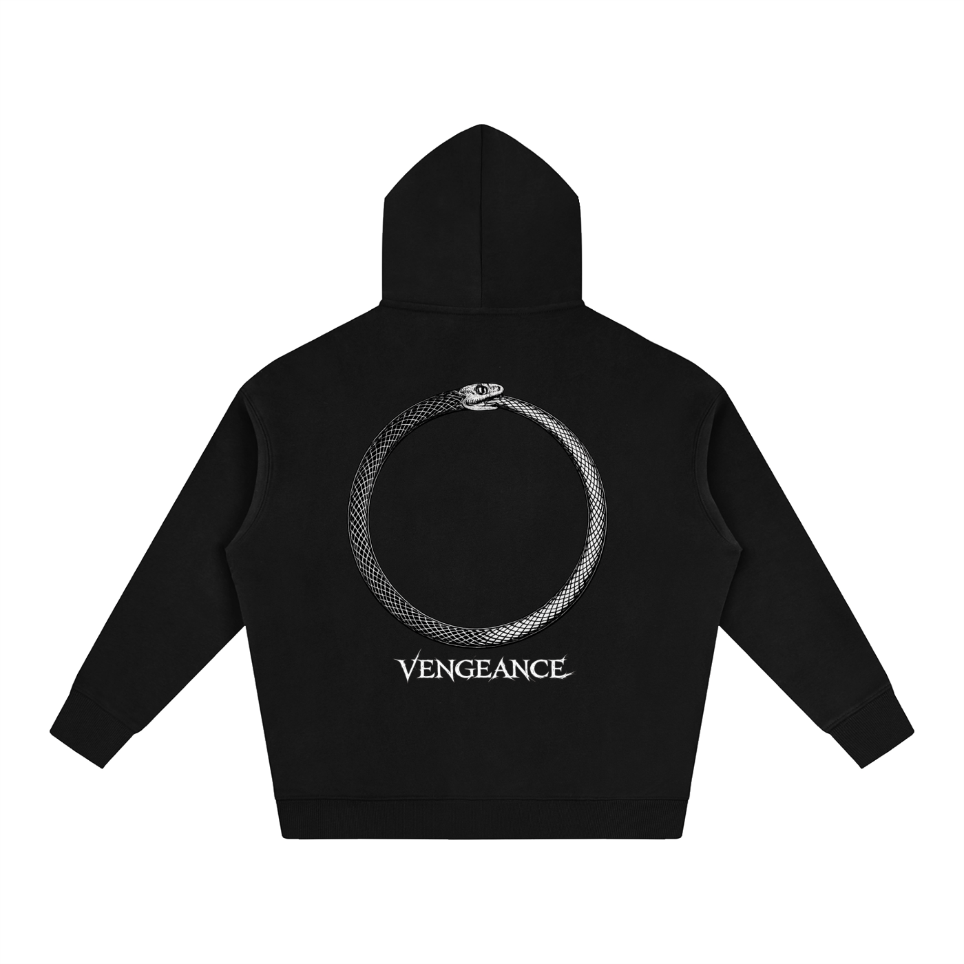 Ouro V Oversize Fleeced Hoodie