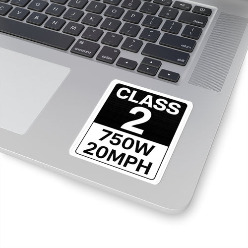 CLASS 2 750W 20MPH - Sticker