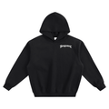 Graffiti Web Fleeced Boxy Hoodie