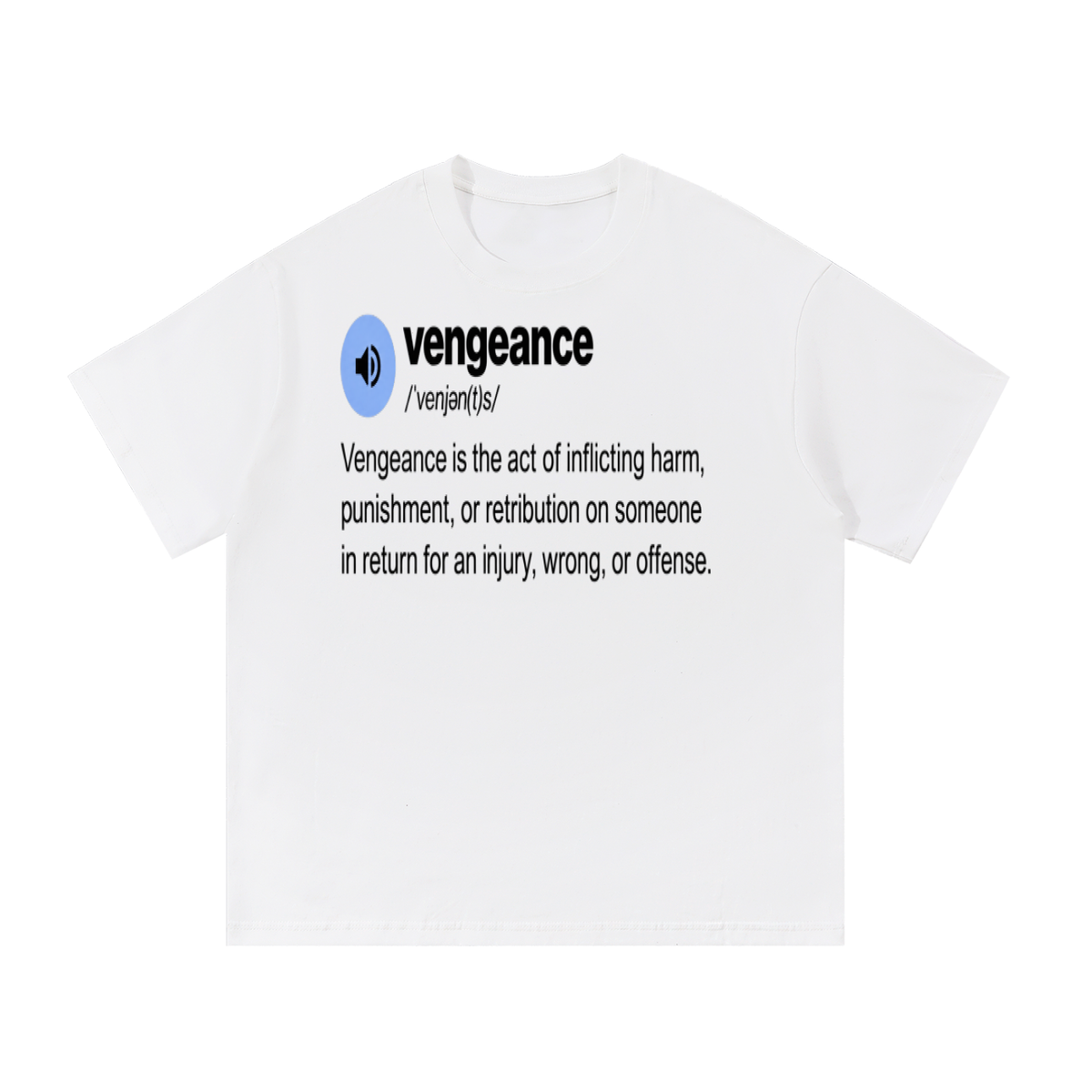 Vengeance Dictionary Shirt Essential T-Shirt