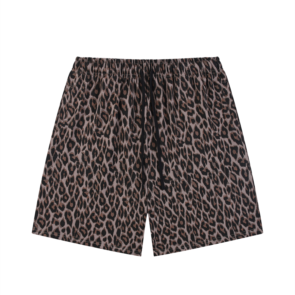 Vengeance Star - Leopard Drawstring Shorts