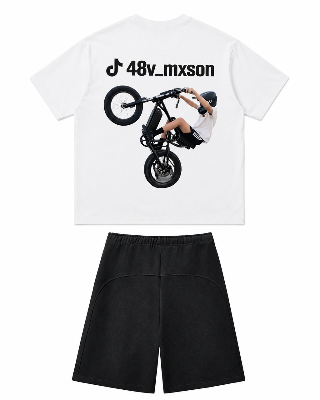 48v_mxson Collab Bundle - White Shirt