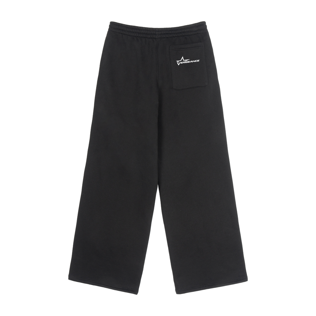 Star Vengeance Drawstring Baggy Straight-Leg Sweatpants