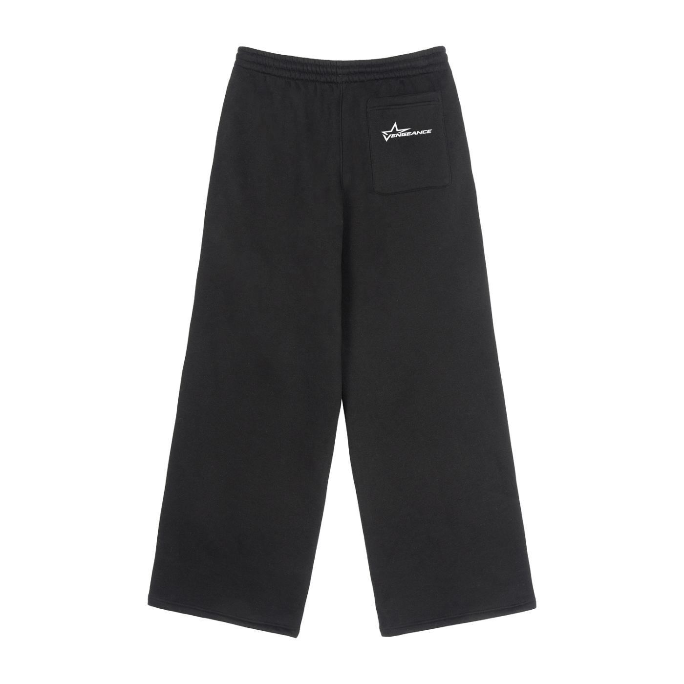 Star Vengeance Drawstring Baggy Straight-Leg Sweatpants