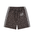 Vengeance Star - Leopard Drawstring Shorts